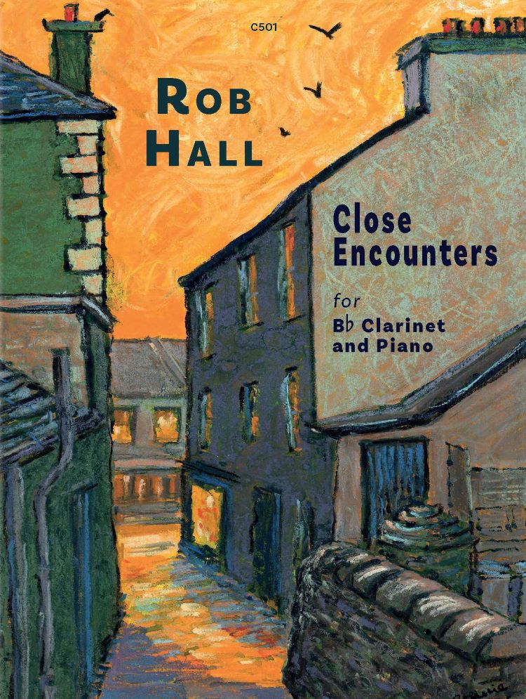 Hall Close Encounters Clarinet & Piano Sheet Music Songbook