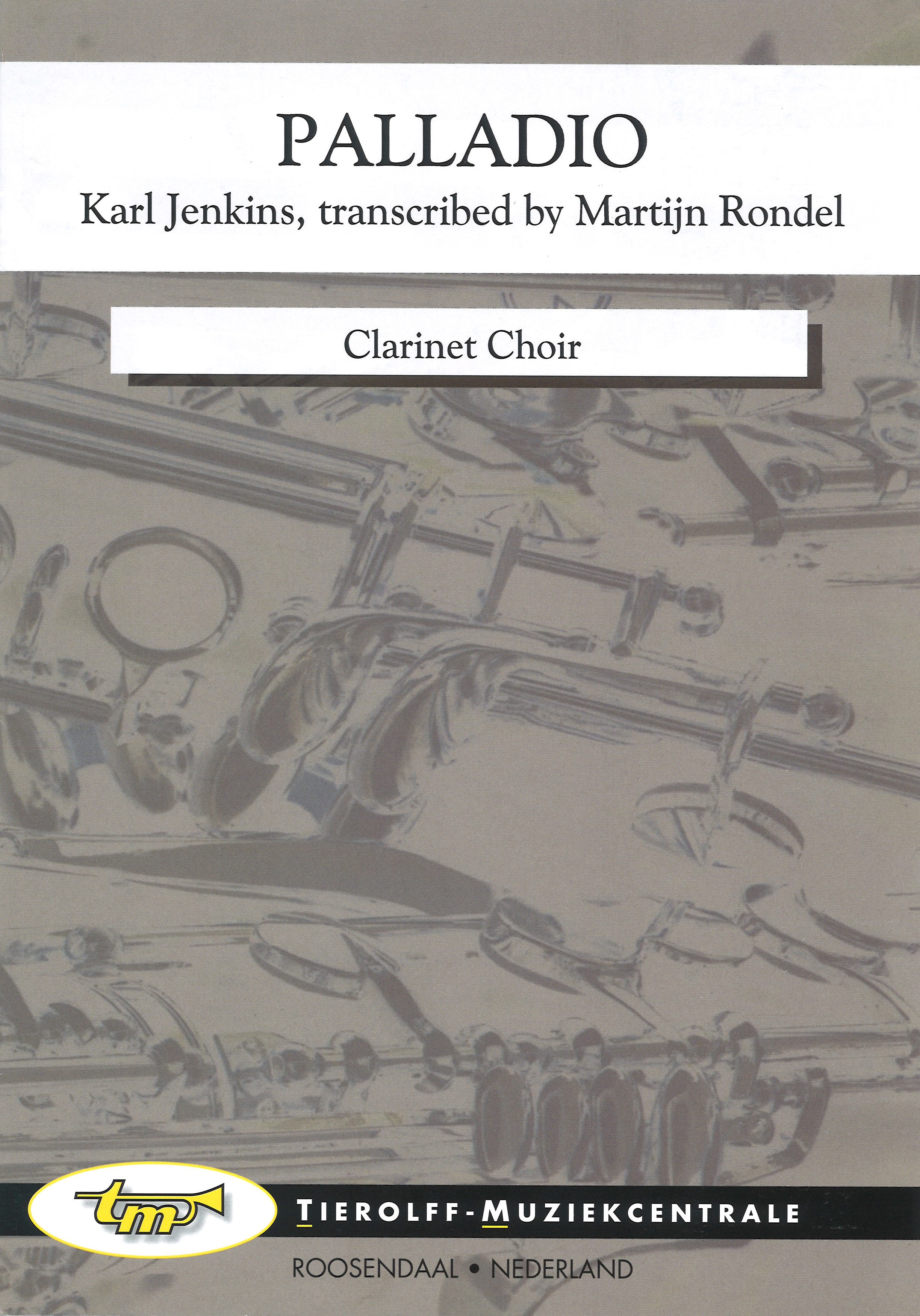 Jenkins Palladio Clarinet Choir Score & Parts Sheet Music Songbook