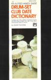 Alfred Handy Guide Drum-set Club Date Dictionary Sheet Music Songbook