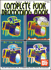 Complete Funk Drumming Book Payne Book Cd Mel Bay Sheet Music Songbook