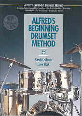 Alfred Beginning Drumset Method Book + Cd Sheet Music Songbook