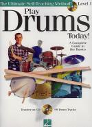Play Drums Today Level 1 Book & Cd Sheet Music Songbook