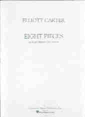 Carter 8 Pieces For 4 Timpani Sheet Music Songbook