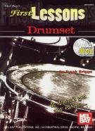 First Lessons Drumset Briggs + Cd Sheet Music Songbook