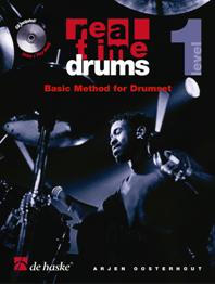 Real Time Drums Basic Method For Drumset Level 1 Sheet Music Songbook