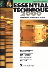 Essential Technique 2000 Book 3 Percussion + Cd Sheet Music Songbook
