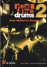 Real Time Drums Basic Method For Drumset Level 2 Sheet Music Songbook