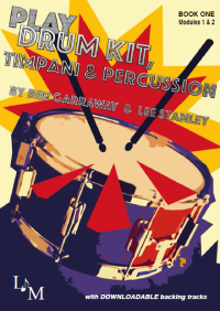 Play Drumkit Timpani & Percussion Book & Audio Sheet Music Songbook