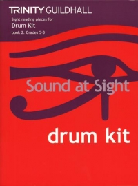 Trinity Drum Kit Sound At Sight Gr 5-8 Sheet Music Songbook