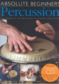 Absolute Beginners Percussion Book & Cd Sheet Music Songbook
