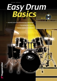 Easy Drum Basics Kolsch Book & Cd Sheet Music Songbook