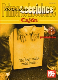 Primeras Lecciones Cajon Perlson Book & Cd Sheet Music Songbook