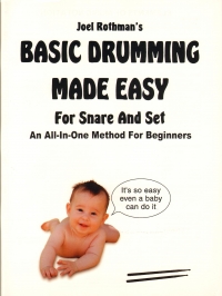 Basic Drumming Made Easy Rothman Sheet Music Songbook