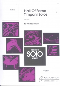 Hall Of Fame Timpani Solos Houllif Sheet Music Songbook