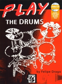 Play The Drums Drago Book & Data Cd Sheet Music Songbook