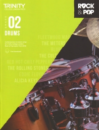 Trinity Rock & Pop 2018 Drums Grade 2 Sheet Music Songbook