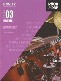 Trinity Rock & Pop 2018 Drums Grade 3 Sheet Music Songbook
