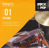 Trinity Rock & Pop 2018 Drums Grade 1 Cd Sheet Music Songbook