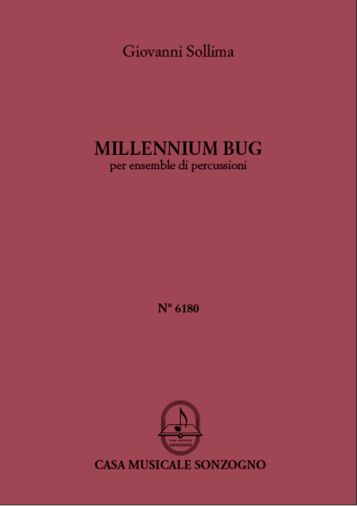 Sollima Millennium Bug Percussion Ens Sc & Parts Sheet Music Songbook