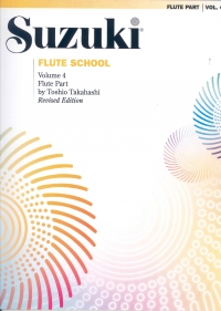 Suzuki Flute School Vol 4 Flute Part Revised Sheet Music Songbook