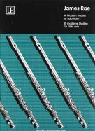 40 Modern Studies For Solo Flute J Rae Sheet Music Songbook