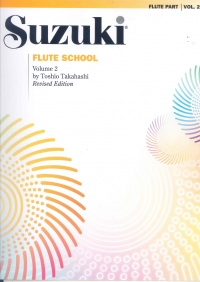 Suzuki Flute School Vol 2 Flute Part Sheet Music Songbook