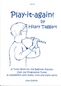 Taggart Play It Again Beginners Tutor Flute Sheet Music Songbook