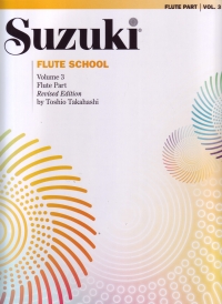 Suzuki Flute School Vol 3 Flute Part Revised Sheet Music Songbook