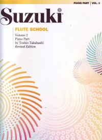 Suzuki Flute School Vol 2 Piano Accomps Sheet Music Songbook