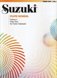Suzuki Flute School Vol 4 Piano Accomps Revised Sheet Music Songbook