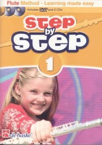 Step By Step 1 Flute Method Book Cds Dvd Sheet Music Songbook