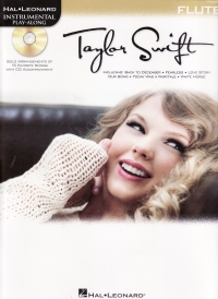 Taylor Swift Instrumental Play Along Flute + Cd Sheet Music Songbook