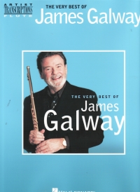 Very Best Of James Galway Flute Artist Transcript Sheet Music Songbook