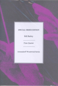 Cannon Bill Bailey Flute Quartet Sheet Music Songbook