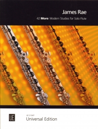 42 More Modern Studies For Solo Flute Rae Sheet Music Songbook
