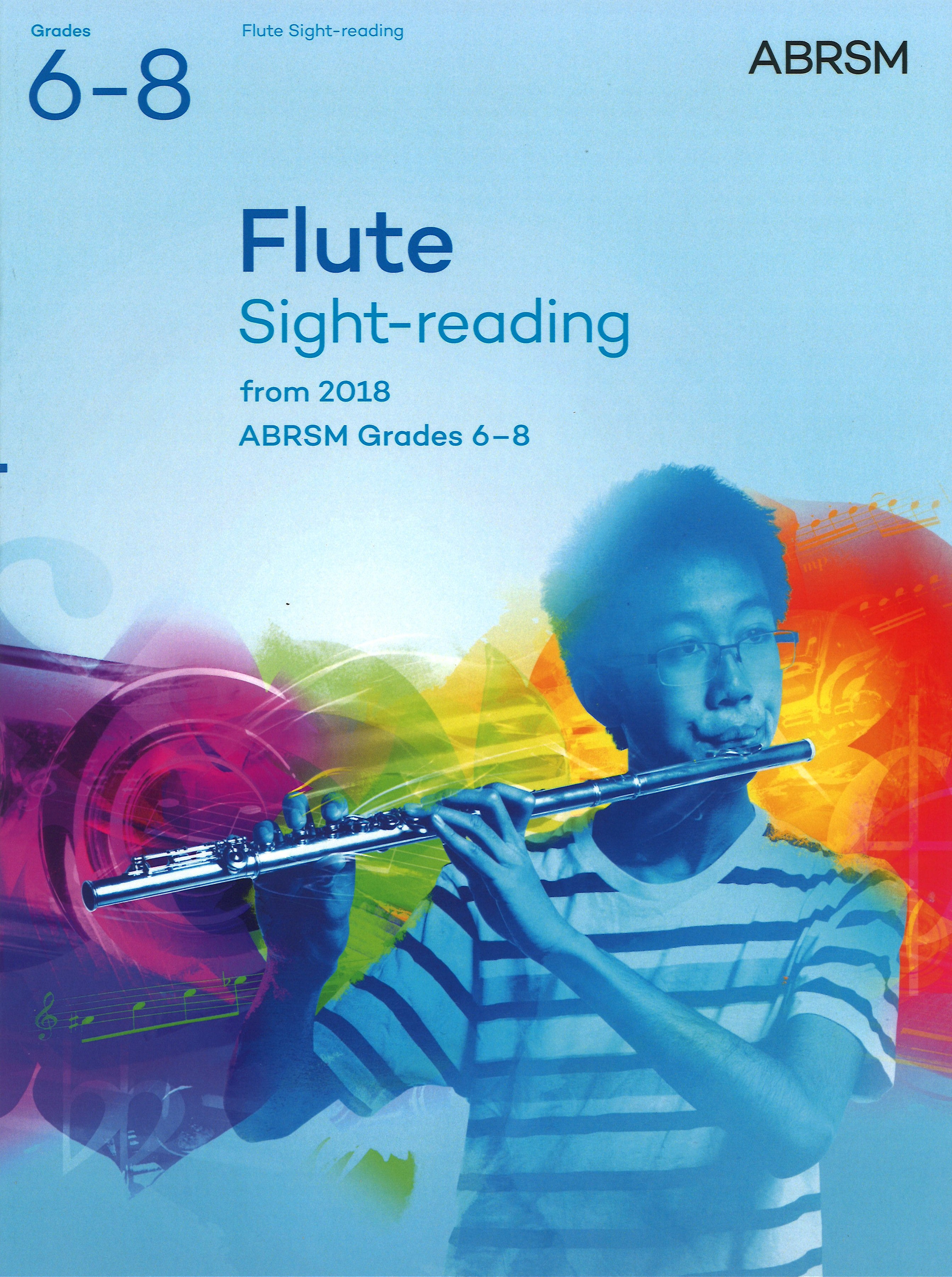 Flute Sight Reading Tests 2018 Grades 6-8 Abrsm Sheet Music Songbook