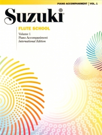 Suzuki Flute School Vol 1 Piano Accomp Internation Sheet Music Songbook