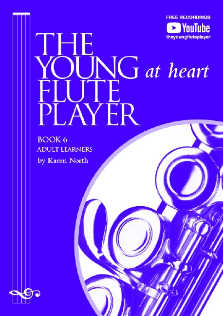 Young Flute Player Book 6 Adult Learners Sheet Music Songbook