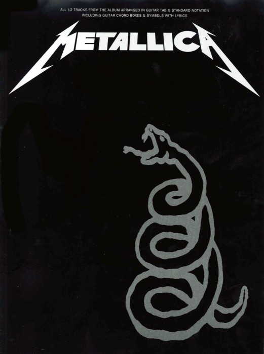 Metallica Album (12 Tracks) Guitar Tab Sheet Music Songbook