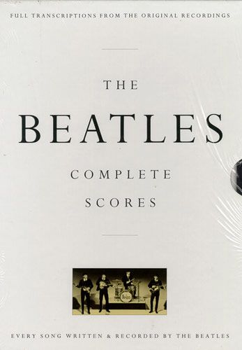 Beatles Complete Scores Hardback Rock Score Tab Sheet Music Songbook