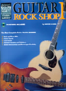 21st Century Guitar Rock Shop 1 Book & Cd Sheet Music Songbook