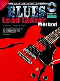 Progressive Blues Lead Guitar Method Book & Cd Sheet Music Songbook