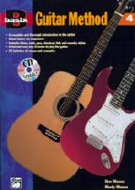 Basix Guitar Method 4 Book & Cd Sheet Music Songbook