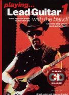 Playing Lead Guitar With The Band Book 1 Bk & Cd Sheet Music Songbook