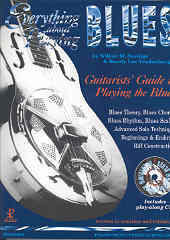 Everything About Playing Blues Book & Cd Sheet Music Songbook