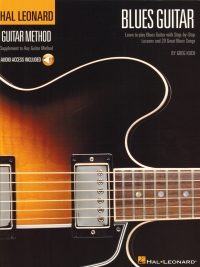 Hal Leonard Guitar Method Blues Guitar + Online Sheet Music Songbook