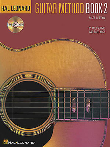 Hal Leonard Guitar Method Book 2 Bk & Audio Sheet Music Songbook