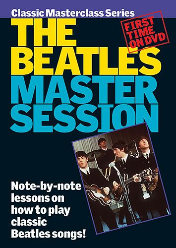 Beatles Master Session Dvd Sheet Music Songbook