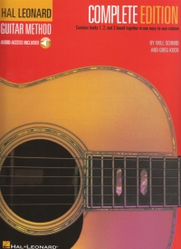 Hal Leonard Guitar Method Complete Book + Online Sheet Music Songbook