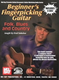 Beginners Fingerpicking Guitar Folk/blues/country Sheet Music Songbook